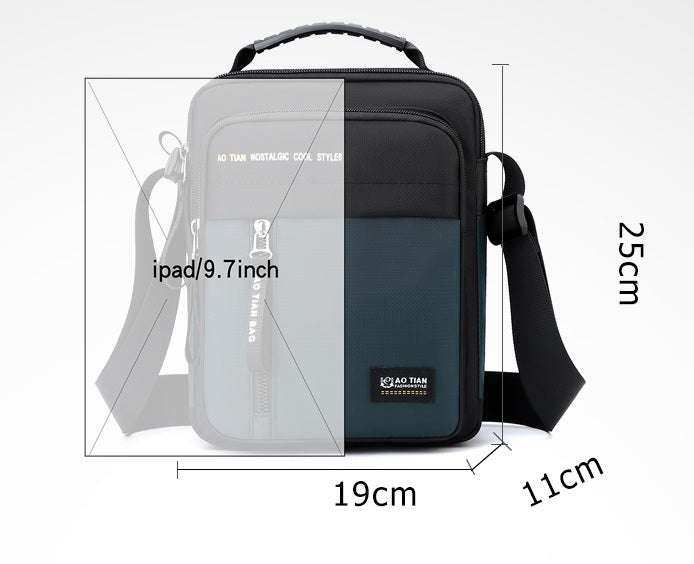 8650 🎒 The PERFECT iPad Crossbody Bag – Slim Yet Spacious (19×11cm)