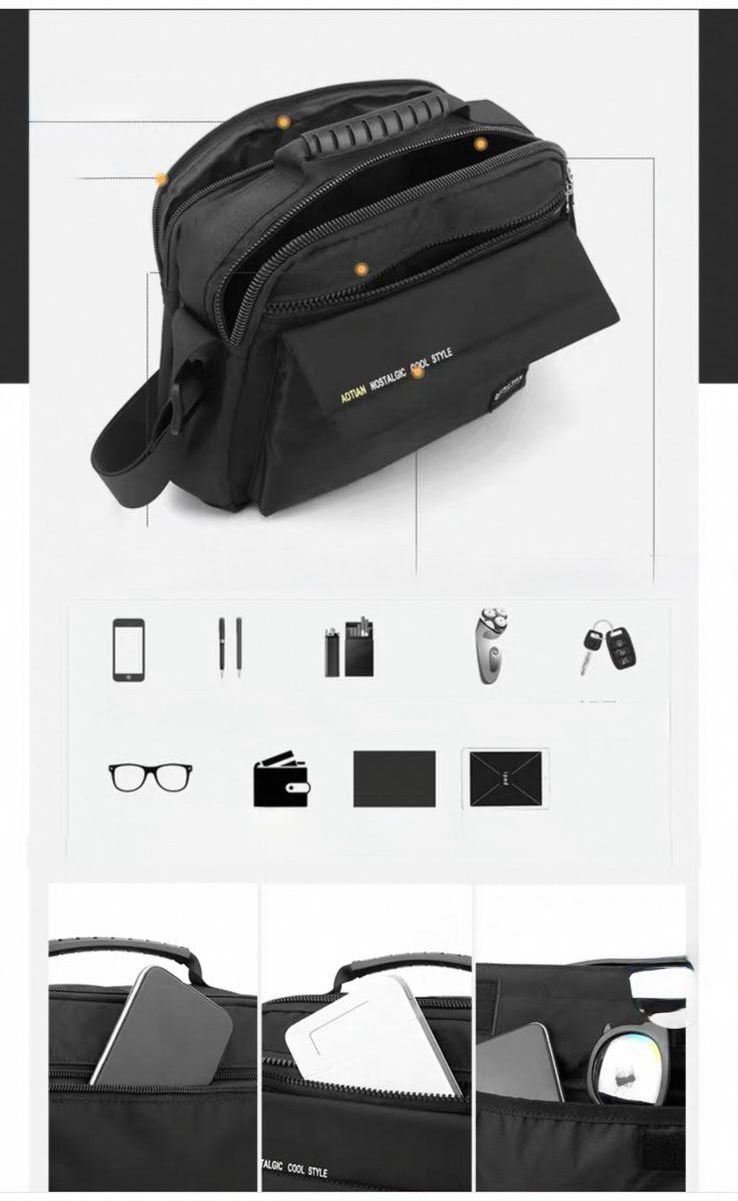 4120 Compact & Versatile Cross-Body Sling Bag – Perfect for Essentials On-The-Go!