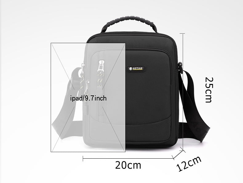 82058 Premium Cross-Body Bag – Perfect Fit for 9.7" Tablets (25×20×12cm)
