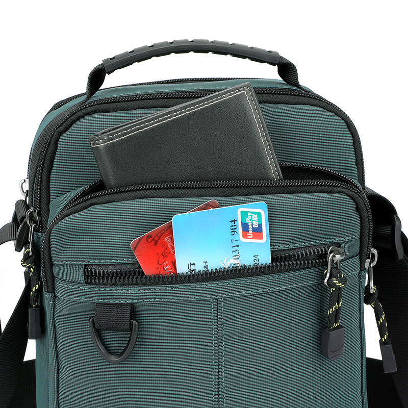 83018 🎒 The ULTIMATE Crossbody Bag – Slim Protection, Max Style (25×19×10cm)