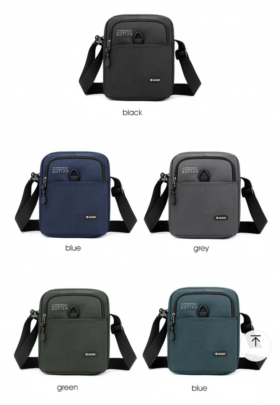 65350🔥 The PERFECT Crossbody Bag – Slim Yet Spacious (24×11×20cm)