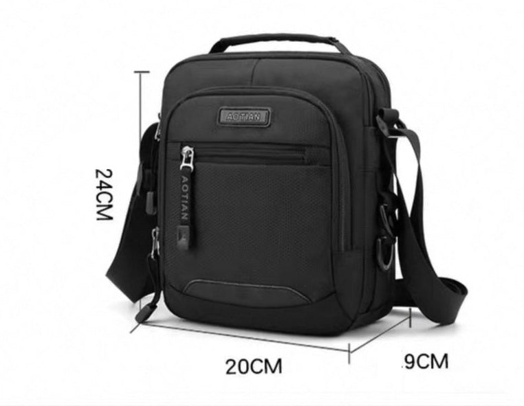 65320 🔥 The EVERYDAY ESSENTIALS Crossbody Bag – Compact Yet Spacious (24×20×9cm)