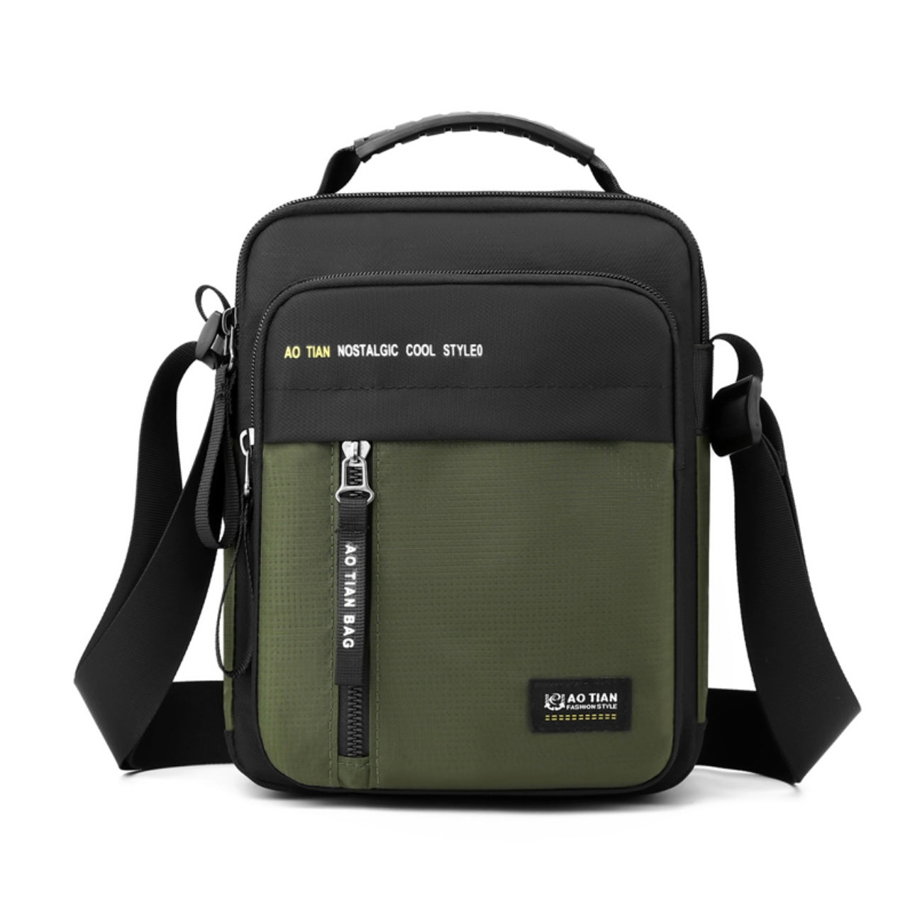 8605🎒 40THAN NOSTALGIC COOL STYLEE iPad Crossbody Bag (25×19×11cm) – Retro Meets Modern Tech!