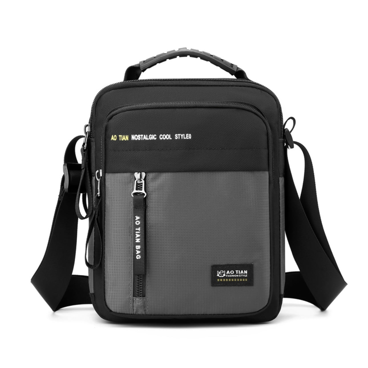 8605🎒 40THAN NOSTALGIC COOL STYLEE iPad Crossbody Bag (25×19×11cm) – Retro Meets Modern Tech!