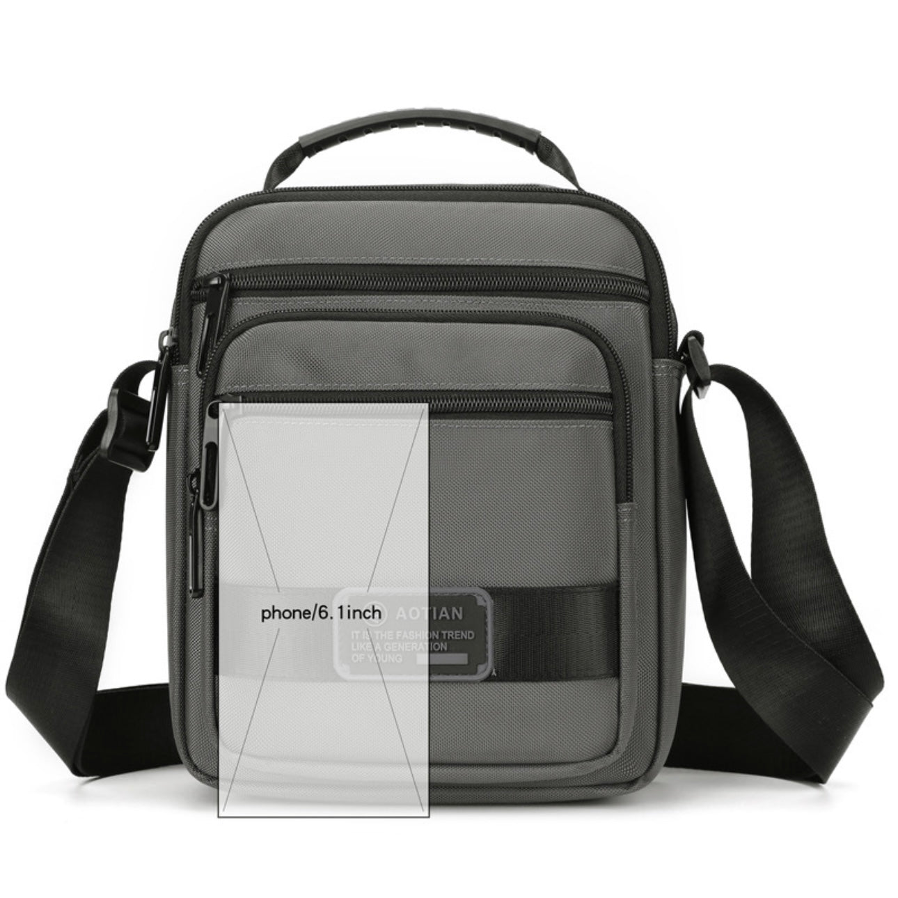 37008 Effortlessly Stylish Cross-Body Bag – Compact, Convenient & Trendy!