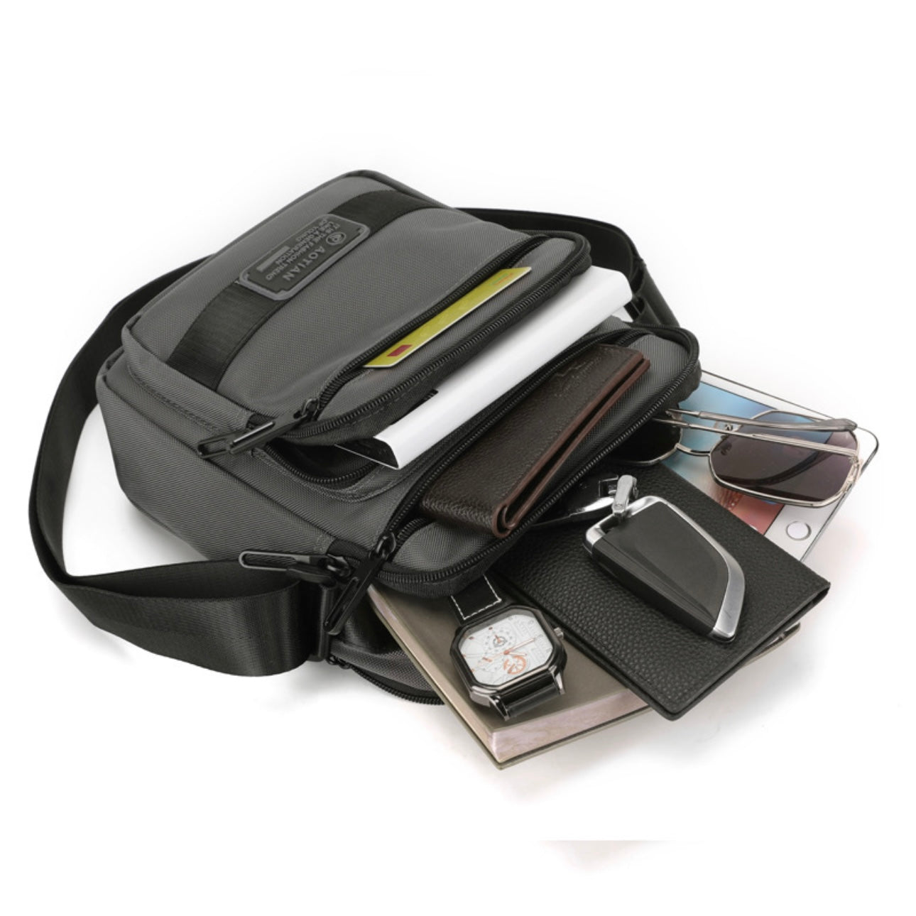 37008 Effortlessly Stylish Cross-Body Bag – Compact, Convenient & Trendy!