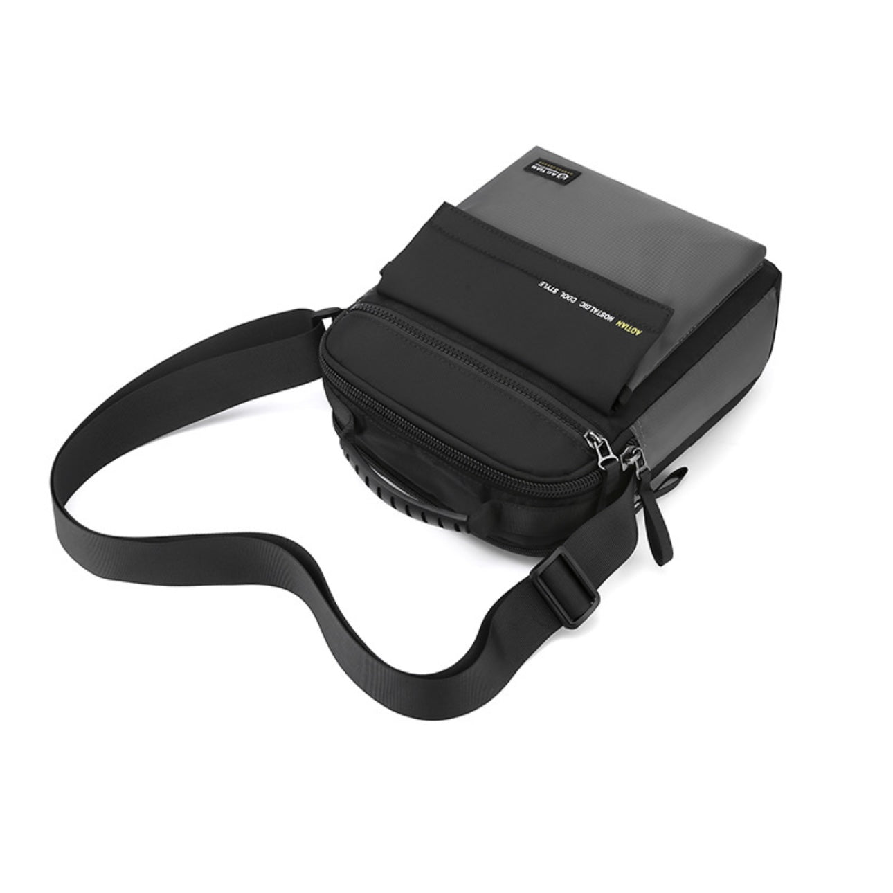 4118🎒 ADTIAN Nostalgic Cool Crossbody Bag – Retro Vibes, Modern Function (20×16×10cm)
