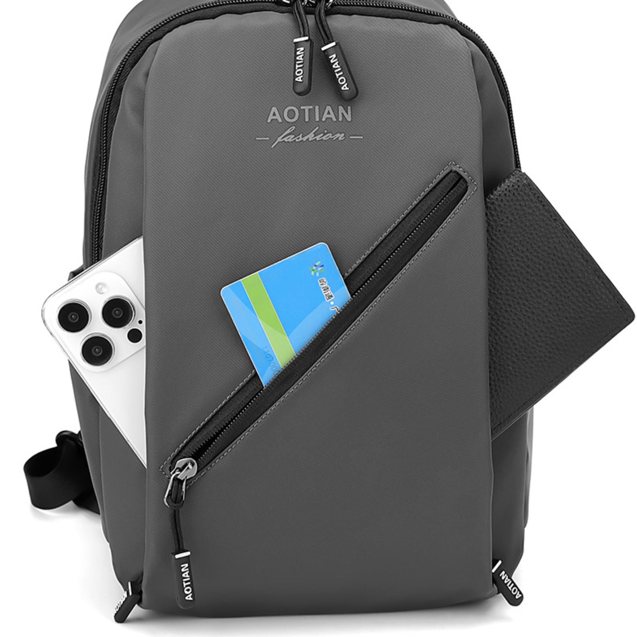 76802🎒 AOTIAN Pro Tech Backpack – Your 9.7" iPad's Ultimate Travel Companion (32×21×14cm)