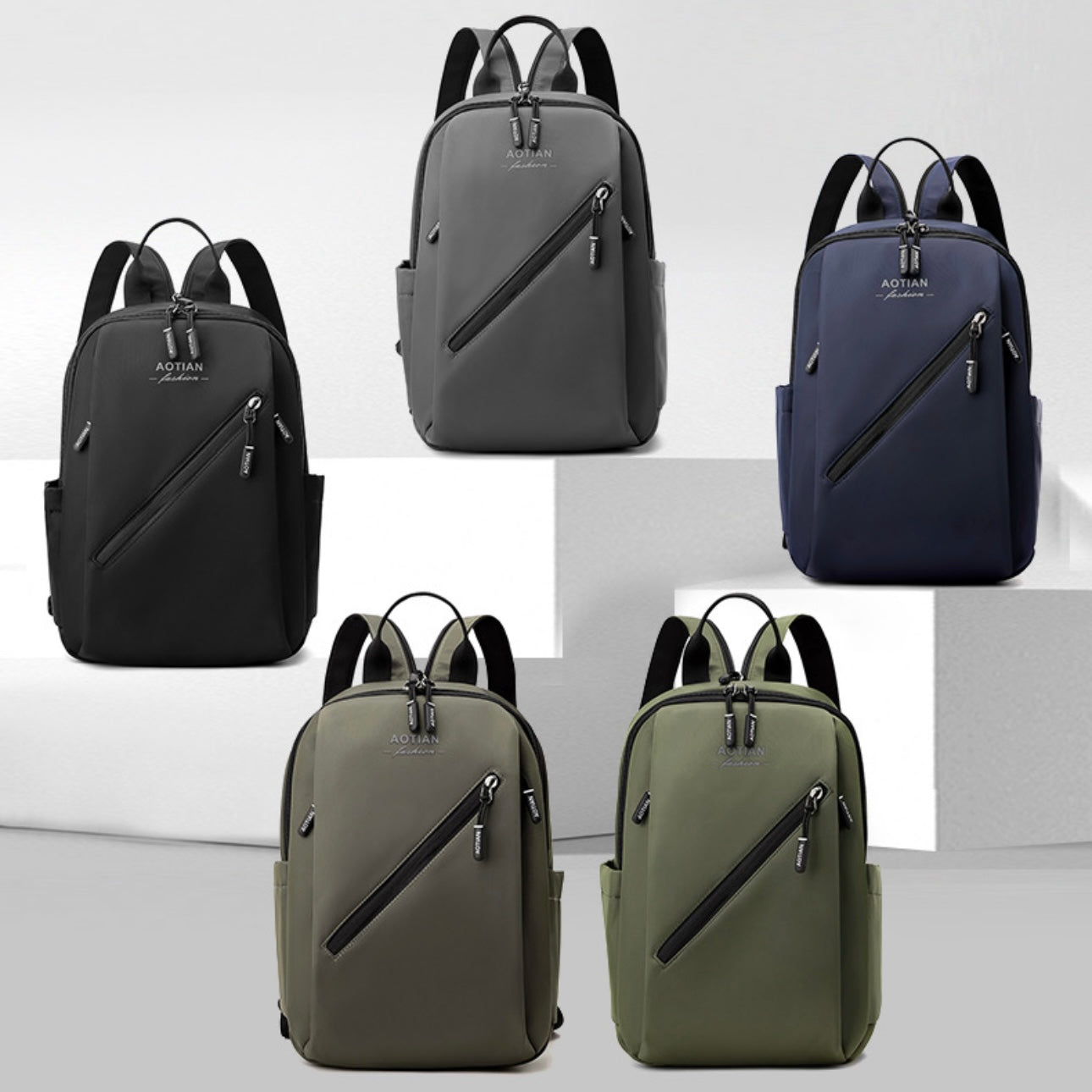 76802🎒 AOTIAN Pro Tech Backpack – Your 9.7" iPad's Ultimate Travel Companion (32×21×14cm)