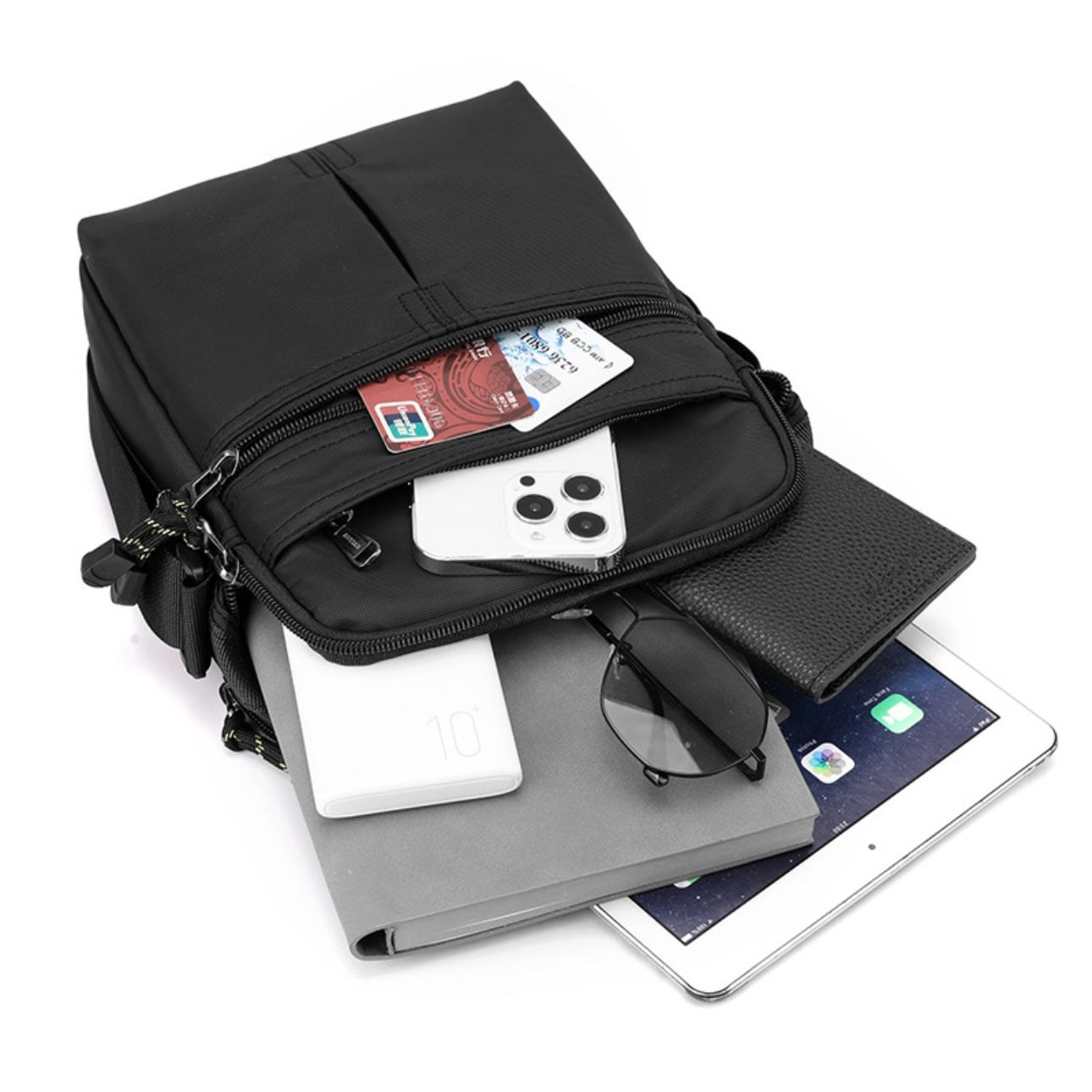 3788🎒 The ULTIMATE Everyday Crossbody Bag – Lightweight & Spacious (25×20×10.5cm, 0.22kg)