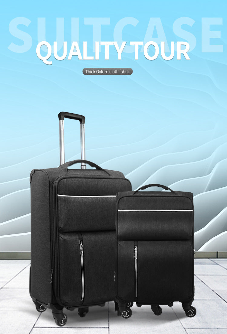 Oxford cloth suitcase men and women universal wheel suitcase durable large capacity suitcase 20 inch 24 inch 28