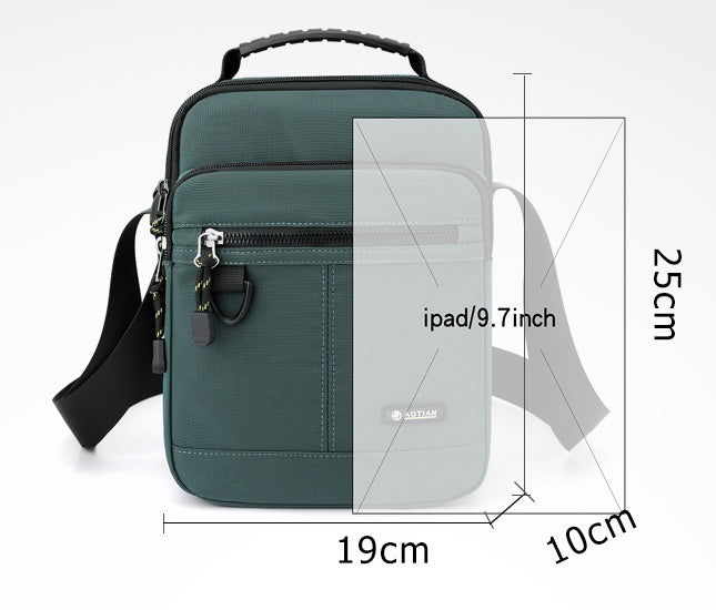 83018 🎒 The ULTIMATE Crossbody Bag – Slim Protection, Max Style (25×19×10cm)