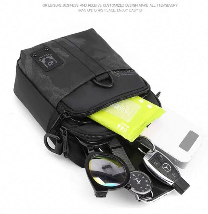 7681 Sleek & Secure Cross-Body Phone Bag – Hands-Free Convenience for Your 6.1" Device!