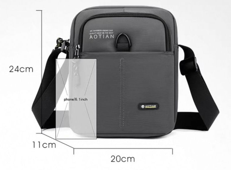 65350🔥 The PERFECT  Crossbody Bag – Slim Yet Spacious (24×11×20cm)