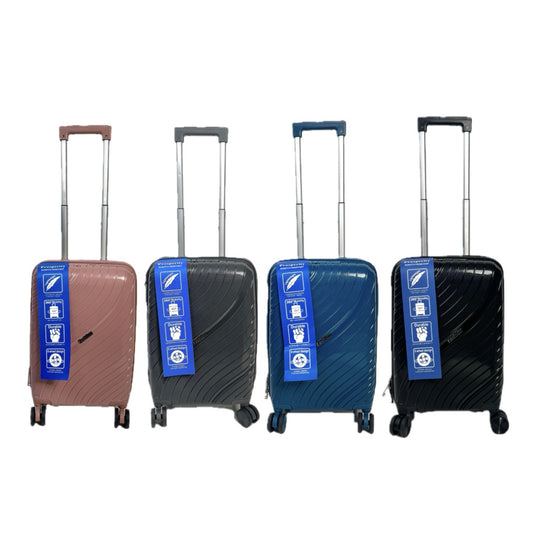 🧳 EasyJet Approved 8-Wheel Cabin Suitcase – Lightweight, Durable & Stylish (45x35x20cm)