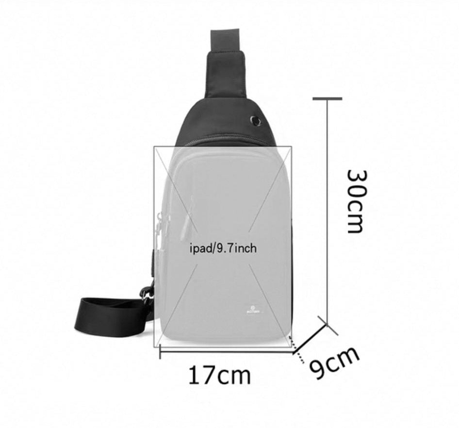 83017🎒 The PERFECT Crossbody Bag (30×17×9cm) – Your Tech’s New BFF!